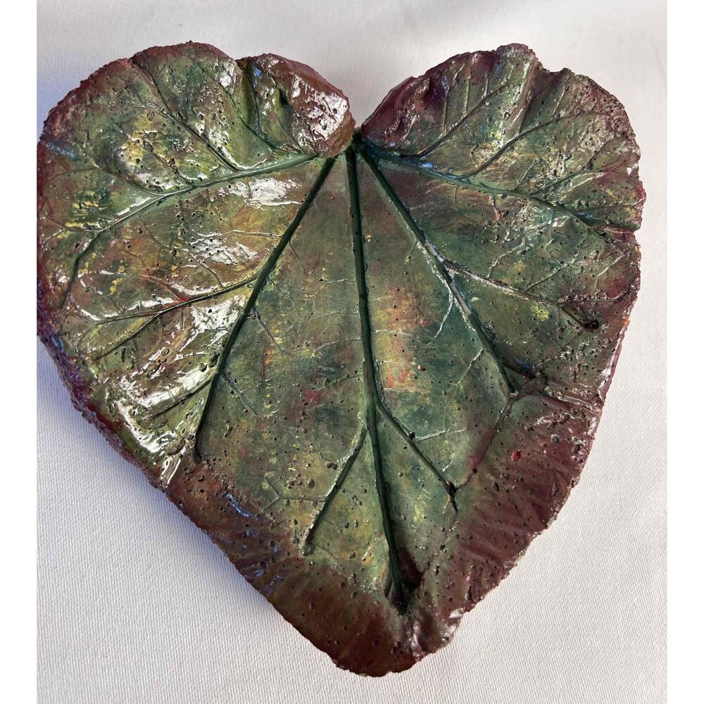 Green‎ Leaf Ceramic Glazed Decorative Plate